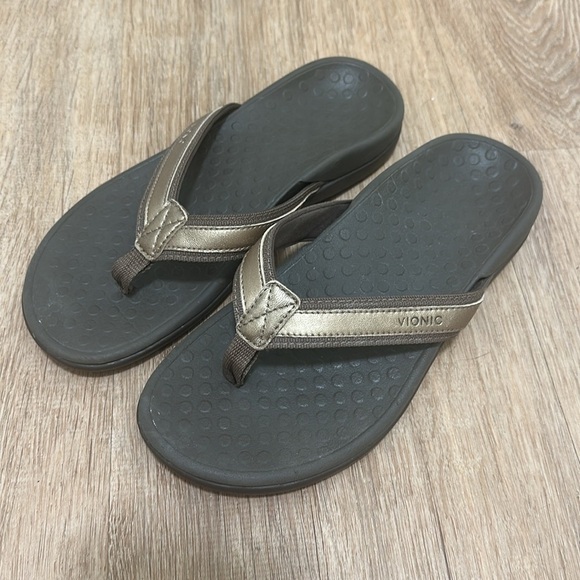 VIONIC | Women's Tide II Toe Post Flip Flop Sandals - Picture 1 of 7